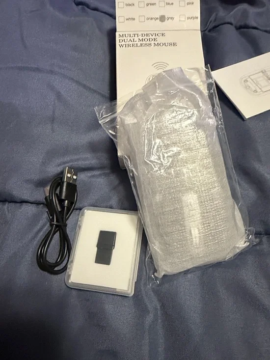 Wireless Multi-Device Dual-Mode Mouse - White - Picture 4 of 4